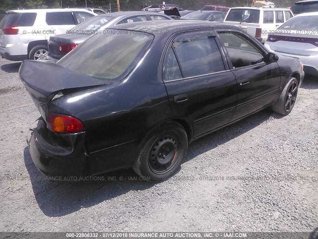 1NXBR12EXWZ063763 - 1998 TOYOTA COROLLA VE/CE/LE 黑色 照片 4