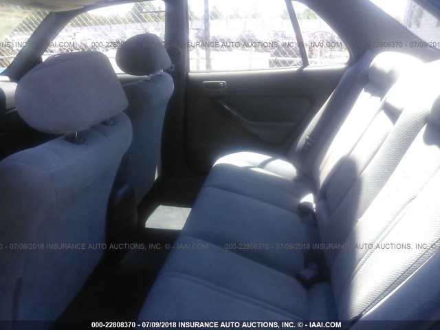 4T1BG12K5TU692998 - 1996 TOYOTA CAMRY DX/LE/XLE BURGUNDY photo 8