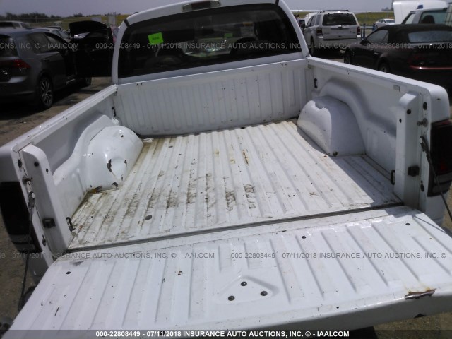 1B7HL2AN61S287575 - 2001 DODGE DAKOTA QUAD WHITE photo 8