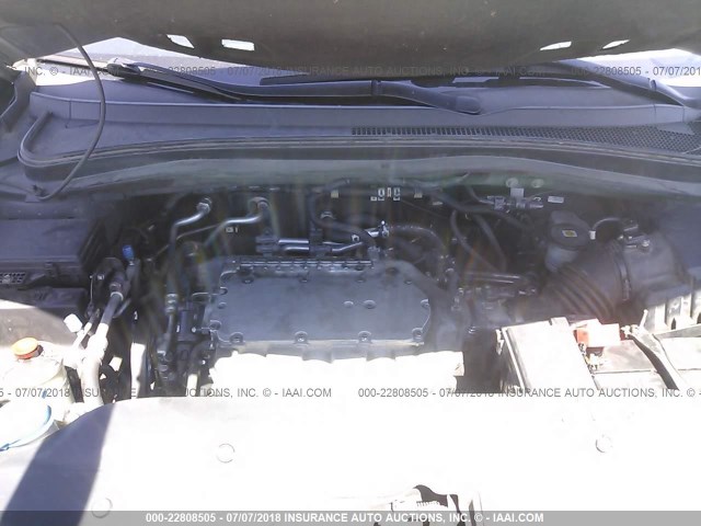 2HNYD28368H505754 - 2008 ACURA MDX TECHNOLOGY GRAY photo 10