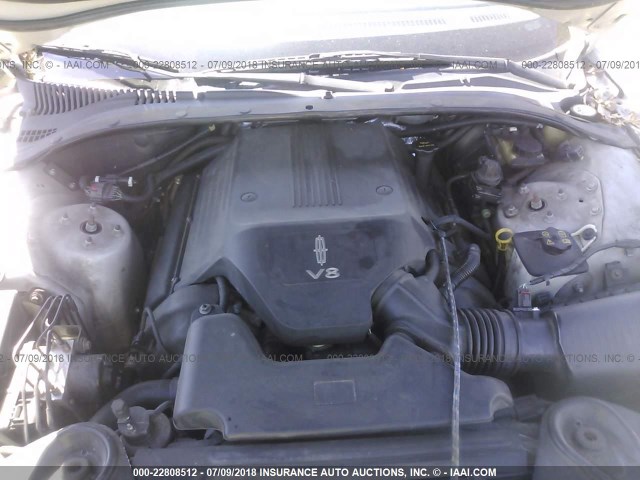 1LNHM87A75Y612530 - 2005 LINCOLN LS 银色 照片 10