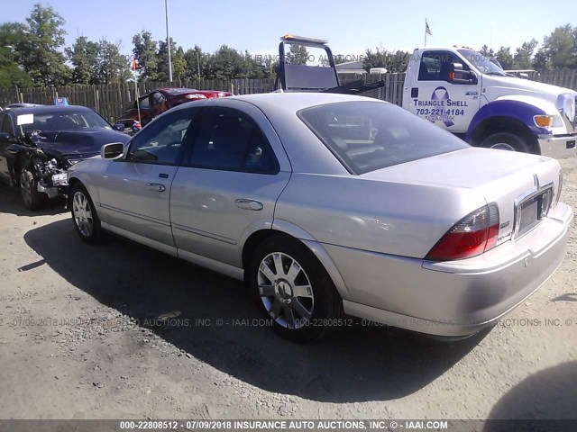 1LNHM87A75Y612530 - 2005 LINCOLN LS 银色 照片 3