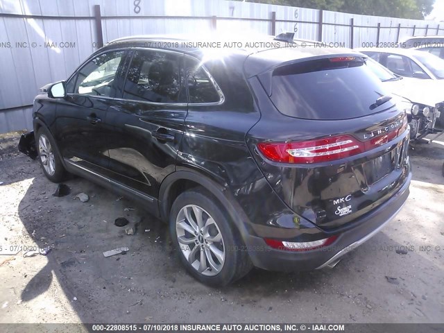 5LMCJ2A95FUJ19028 - 2015 LINCOLN MKC BLACK photo 3