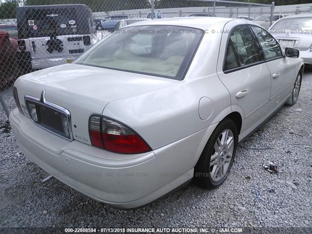 1LNHM87A75Y662652 - 2005 LINCOLN LS TEAL photo 4