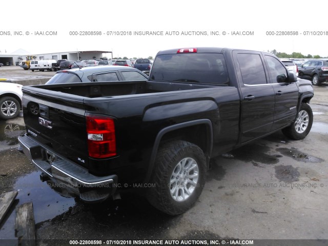 3GTU2UEC8EG341686 - 2014 GMC SIERRA K1500 SLE BLACK photo 4