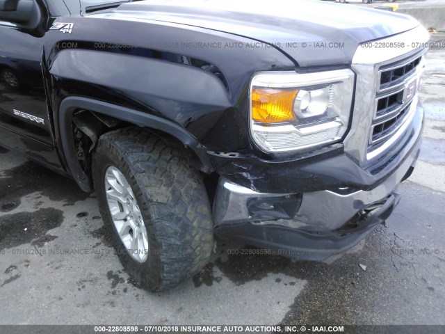 3GTU2UEC8EG341686 - 2014 GMC SIERRA K1500 SLE BLACK photo 6