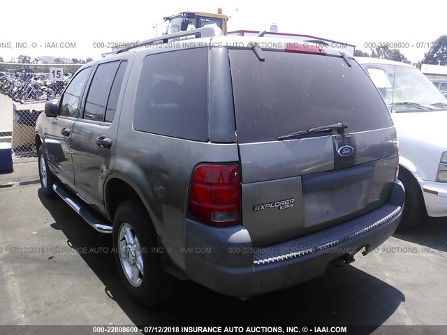 1FMZU62K23ZB49437 - 2003 FORD EXPLORER XLS/XLS SPORT GRAY photo 3