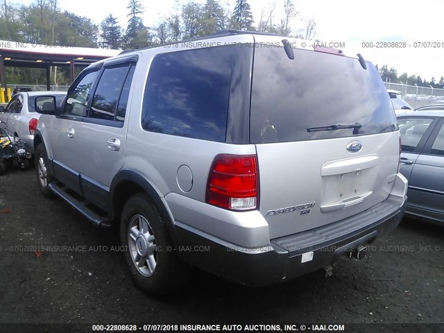 1FMPU16L74LB59026 - 2004 FORD EXPEDITION XLT SILVER photo 3