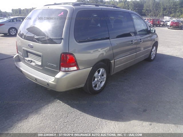 2FMZA58294BB29491 - 2004 FORD FREESTAR LIMITED GRAY photo 4