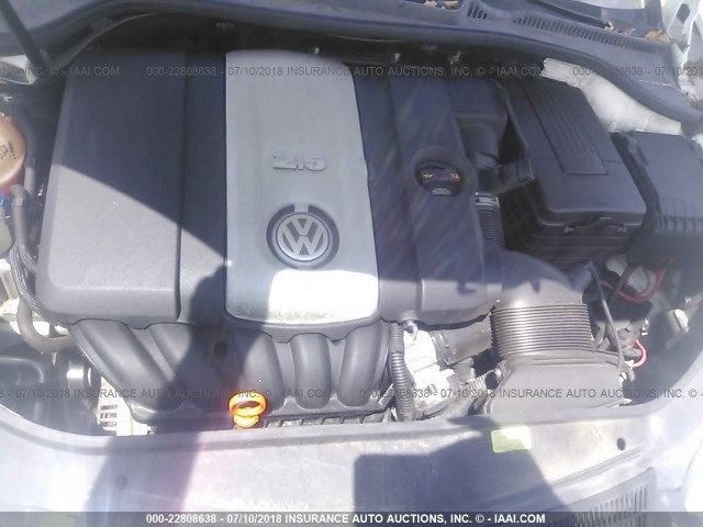 3VWEF71K47M139436 - 2007 VOLKSWAGEN JETTA WOLFSBURG 白色 照片 10