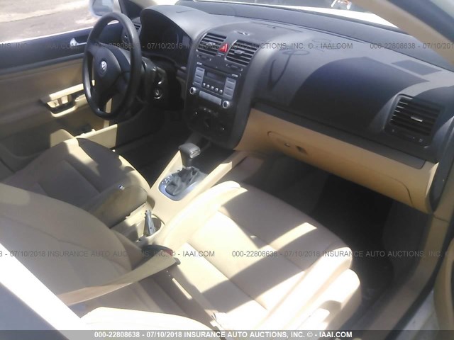 3VWEF71K47M139436 - 2007 VOLKSWAGEN JETTA WOLFSBURG 白色 照片 5