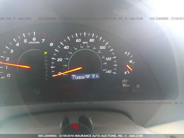 4T1BE46K88U257708 - 2008 TOYOTA CAMRY CE/LE/XLE/SE RED photo 7