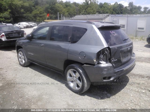 1C4NJDCB2CD540244 - 2012 JEEP COMPASS LIMITED GRAY photo 6