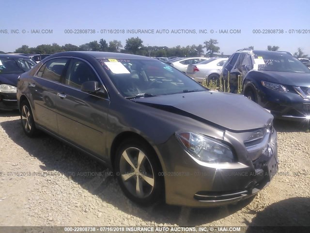 1G1ZC5E06CF156235 - 2012 CHEVROLET MALIBU 1LT ფერფლისფერი ფოტო 1