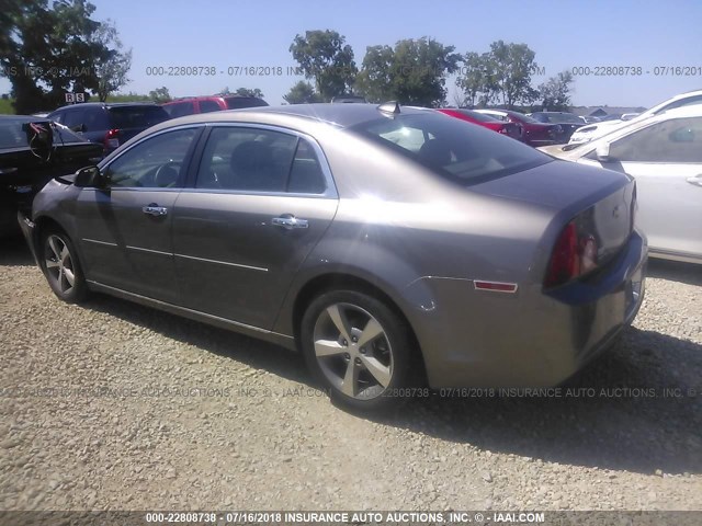 1G1ZC5E06CF156235 - 2012 CHEVROLET MALIBU 1LT ფერფლისფერი ფოტო 3