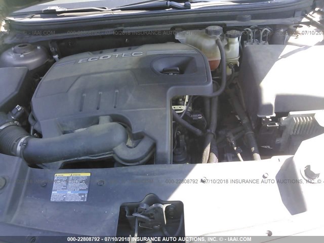 1G1ZG57B28F189470 - 2008 CHEVROLET MALIBU LS 棕色 照片 10