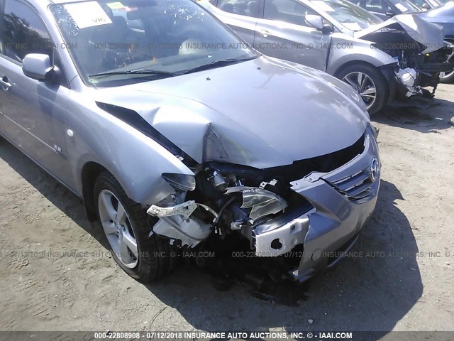 JM1BK123251259171 - 2005 MAZDA 3 S SILVER photo 6