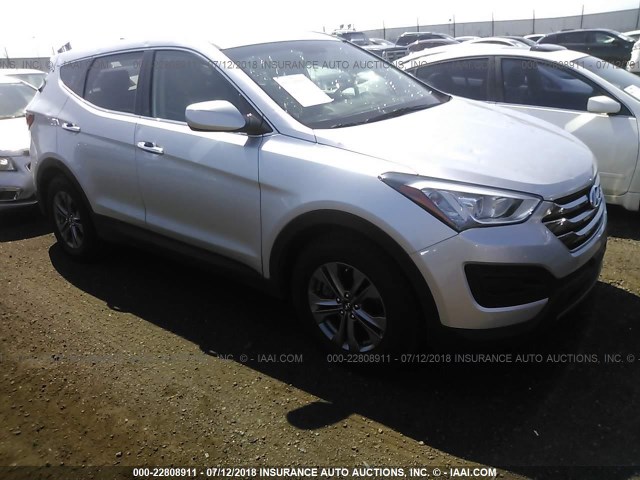 5XYZTDLB2FG261975 - 2015 HYUNDAI SANTA FE SPORT  SILVER photo 1