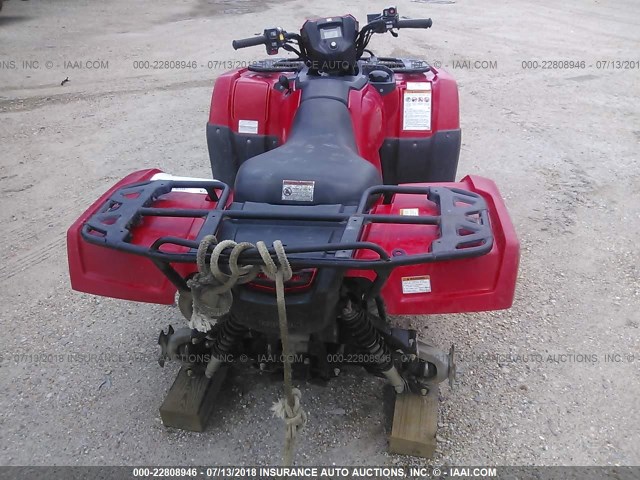 1HFTE4620G4101384 - 2016 HONDA TRX500 FA RED photo 6