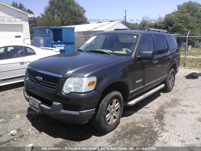 1FMEU62E26UA47808 - 2006 FORD EXPLORER XLS GRAY photo 2