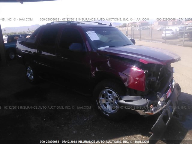 3GNEC12Z36G119977 - 2006 CHEVROLET AVALANCHE C1500 MAROON photo 1