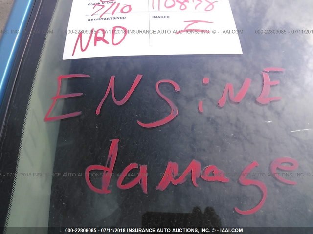 JM1BL1K33B1401620 - 2011 MAZDA SPEED 3 BLUE photo 6