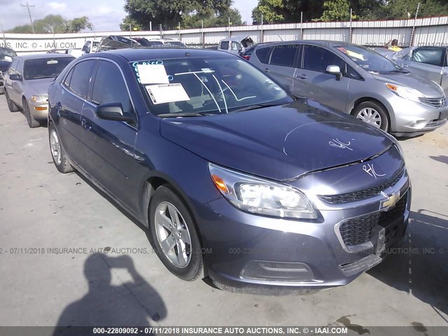 1G11B5SL0FF283095 - 2015 CHEVROLET MALIBU LS BLUE photo 1