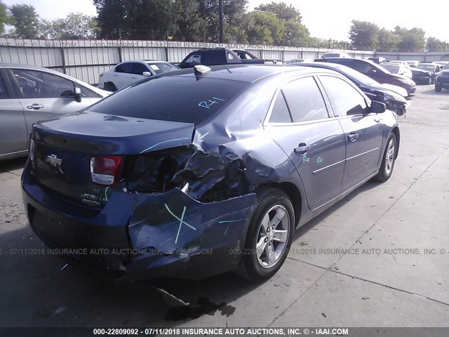 1G11B5SL0FF283095 - 2015 CHEVROLET MALIBU LS BLUE photo 4