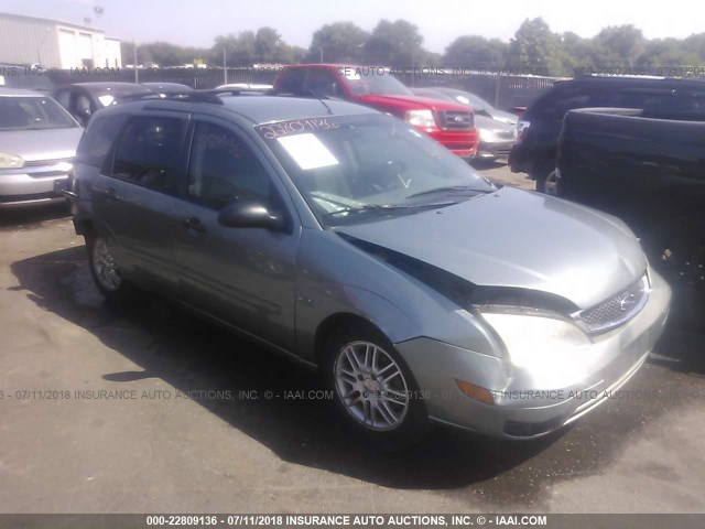 1FAFP36NX5W115404 - 2005 FORD FOCUS ZXW GRAY photo 1