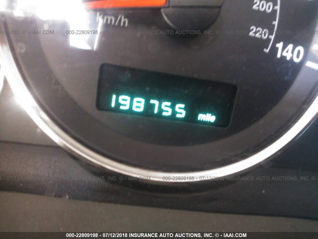 1J8HG48N96C165468 - 2006 JEEP COMMANDER BLUE photo 7