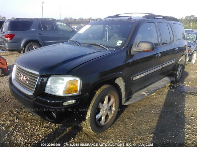 1GKES16S646225805 - 2004 GMC ENVOY XL BLACK photo 2