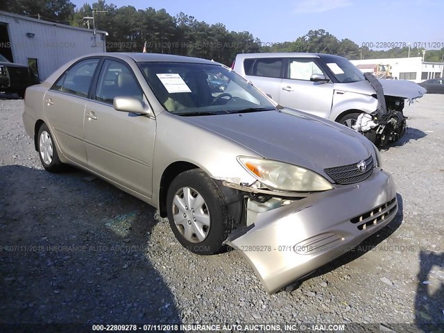 4T1BE32K63U733320 - 2003 TOYOTA CAMRY LE/XLE/SE 金色 照片 1