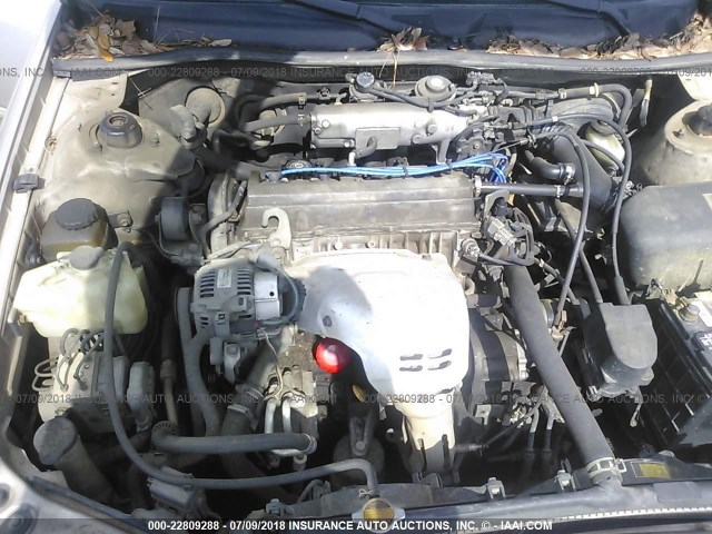 4T1BG22K5WU308504 - 1998 TOYOTA CAMRY CE/LE/XLE TAN photo 10