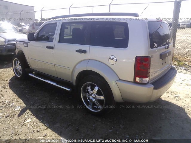 1D8GT28KX9W524534 - 2009 DODGE NITRO SE SILVER photo 3