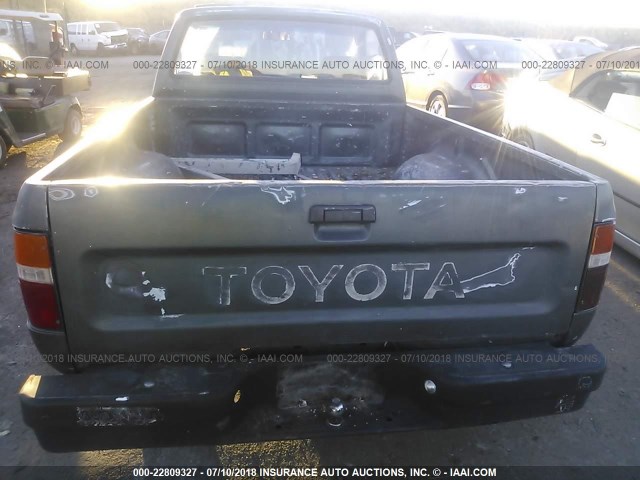 JT4RN81A7N5145982 - 1992 TOYOTA PICKUP 1/2 TON SHORT WHEELBASE GRAY photo 8