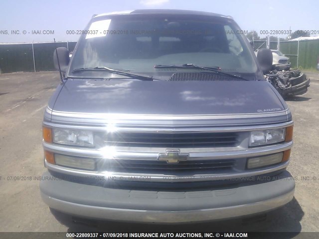 1GBFG15M1T1007856 - 1996 CHEVROLET G10 BLUE photo 6