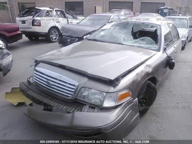 2FAFP74V36X115695 - 2006 FORD CROWN VICTORIA LX/SPORT BROWN photo 2