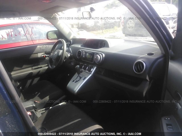 JTLKE50E281032820 - 2008 TOYOTA SCION XB Mavi foto 5