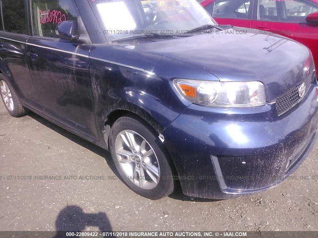 JTLKE50E281032820 - 2008 TOYOTA SCION XB Mavi foto 6