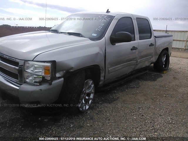 3GCEK13J38G293636 - 2008 CHEVROLET SILVERADO K1500 Pewter photo 6