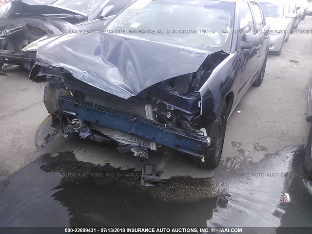 1G1ZS58F97F276684 - 2007 CHEVROLET MALIBU LS Mavi foto 6