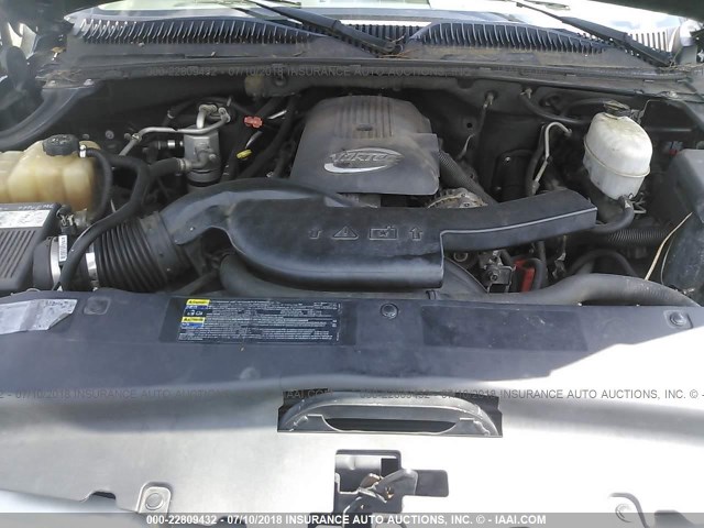 1GYEC63T74R266908 - 2004 CADILLAC ESCALADE LUXURY შავი ფოტო 10