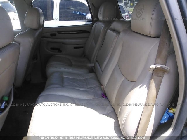 1GYEC63T74R266908 - 2004 CADILLAC ESCALADE LUXURY შავი ფოტო 8
