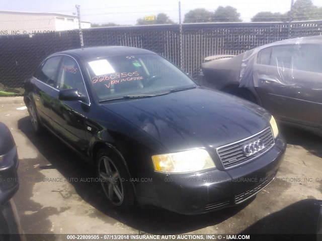 WAUCD64BX4N097147 - 2004 AUDI A6 S-LINE QUATTRO BLACK photo 1