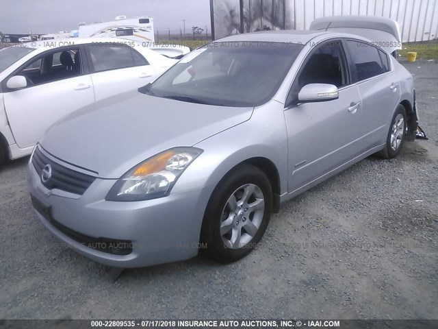 1N4CL21E48C291502 - 2008 NISSAN ALTIMA HYBRID SILVER photo 2