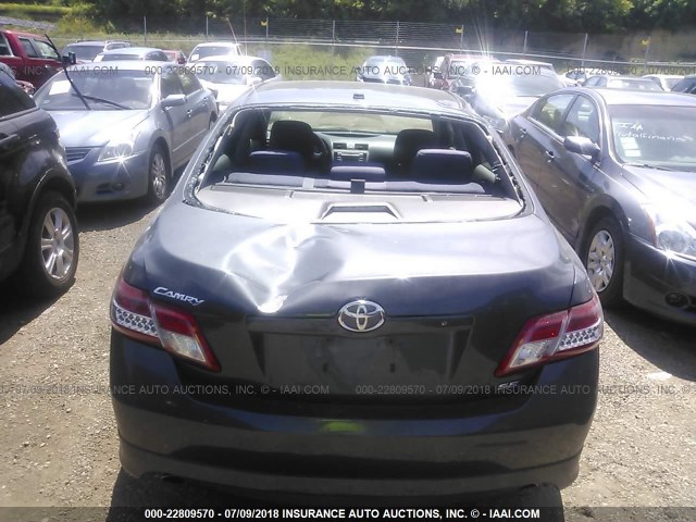 4T1BF3EKXAU003576 - 2010 TOYOTA CAMRY SE/LE/XLE ნაცრისფერი ფოტო 6
