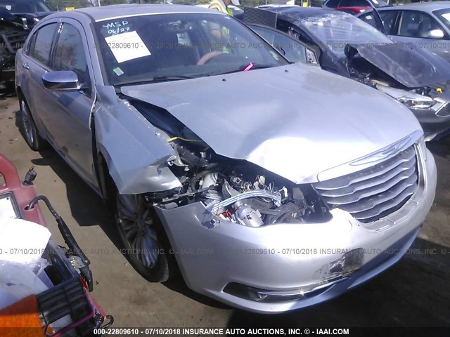 1C3BC2FB6BN569255 - 2011 CHRYSLER 200 LIMITED SILVER photo 6