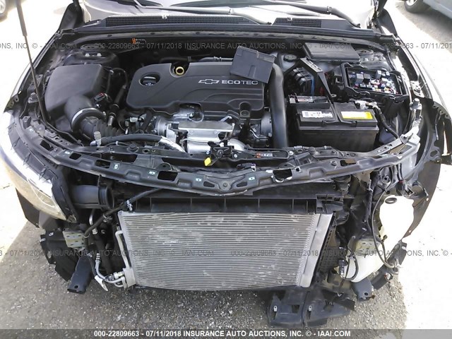 1G1ZB5ST4HF196628 - 2017 CHEVROLET MALIBU LS BLACK photo 10