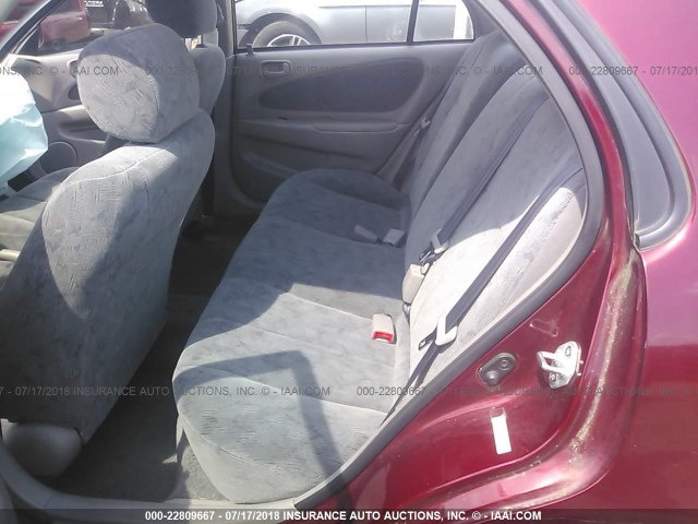 2T1BR12E0YC297771 - 2000 TOYOTA COROLLA VE/CE/LE 勃艮第红 照片 8