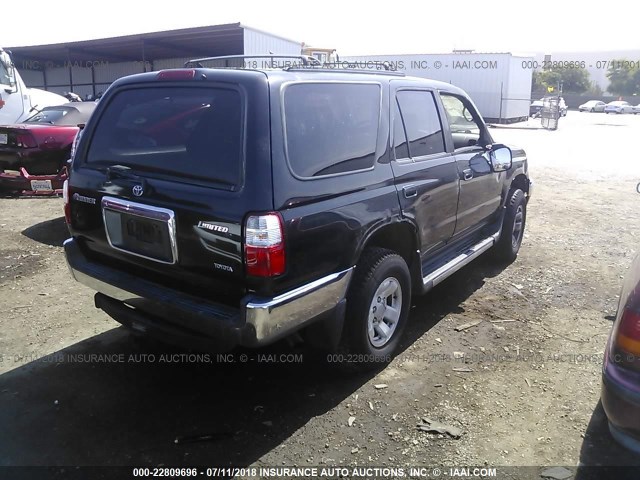 JT3GN86RX20243942 - 2002 TOYOTA 4RUNNER SR5 BLACK photo 4